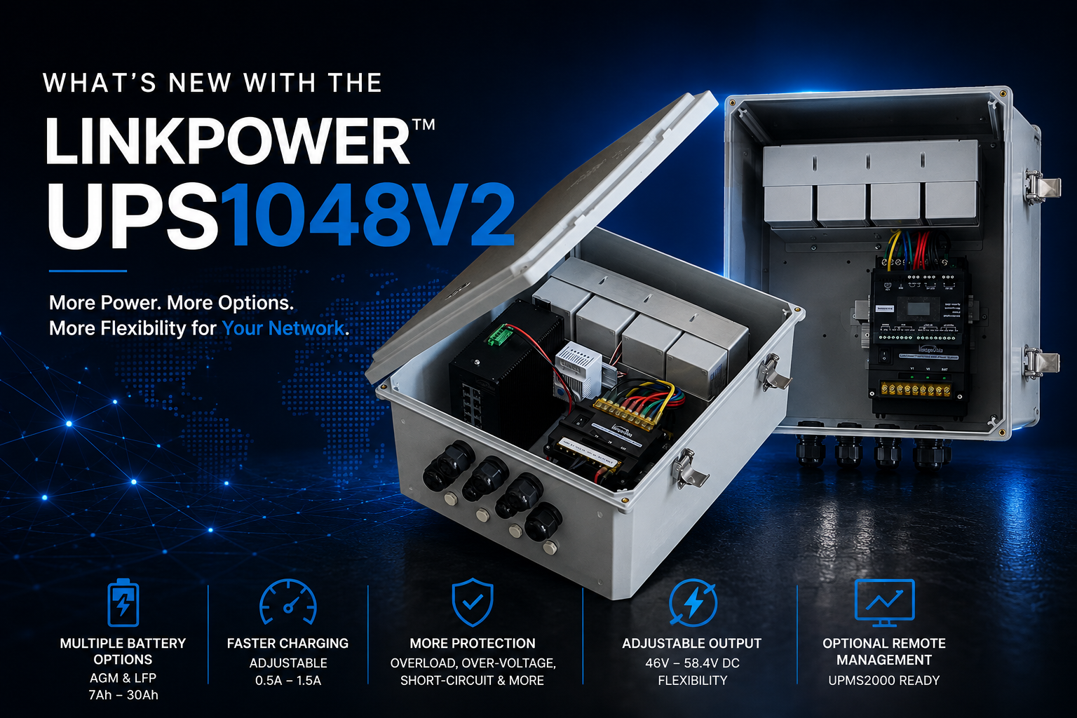 What’s New with the LinkPower™ UPS1048V2?