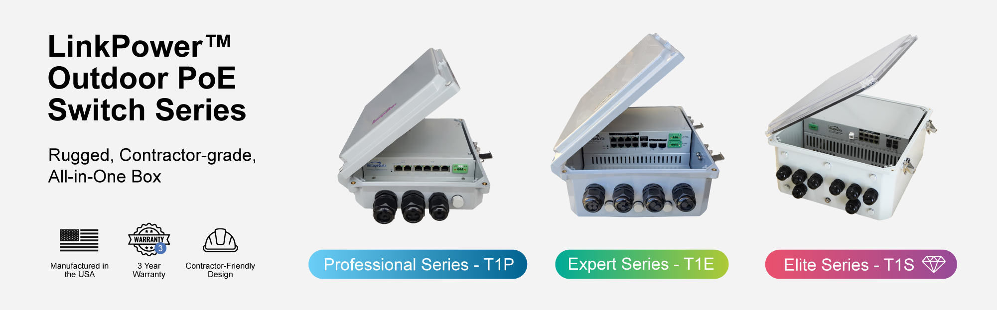 Outdoor Gigabit PoE Switch