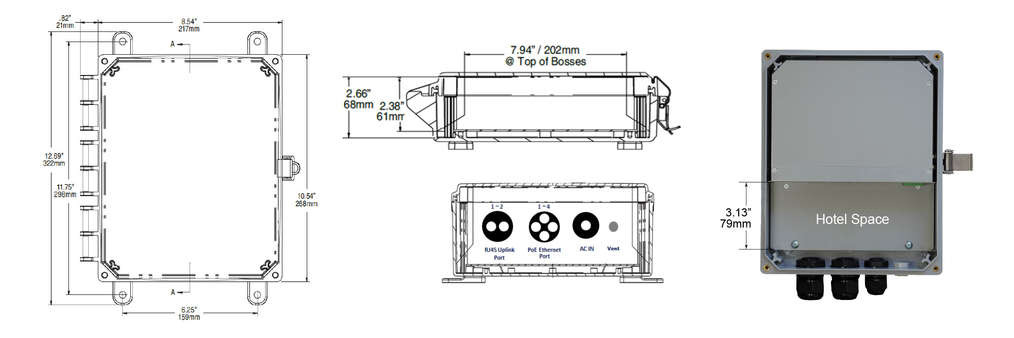 dimensions