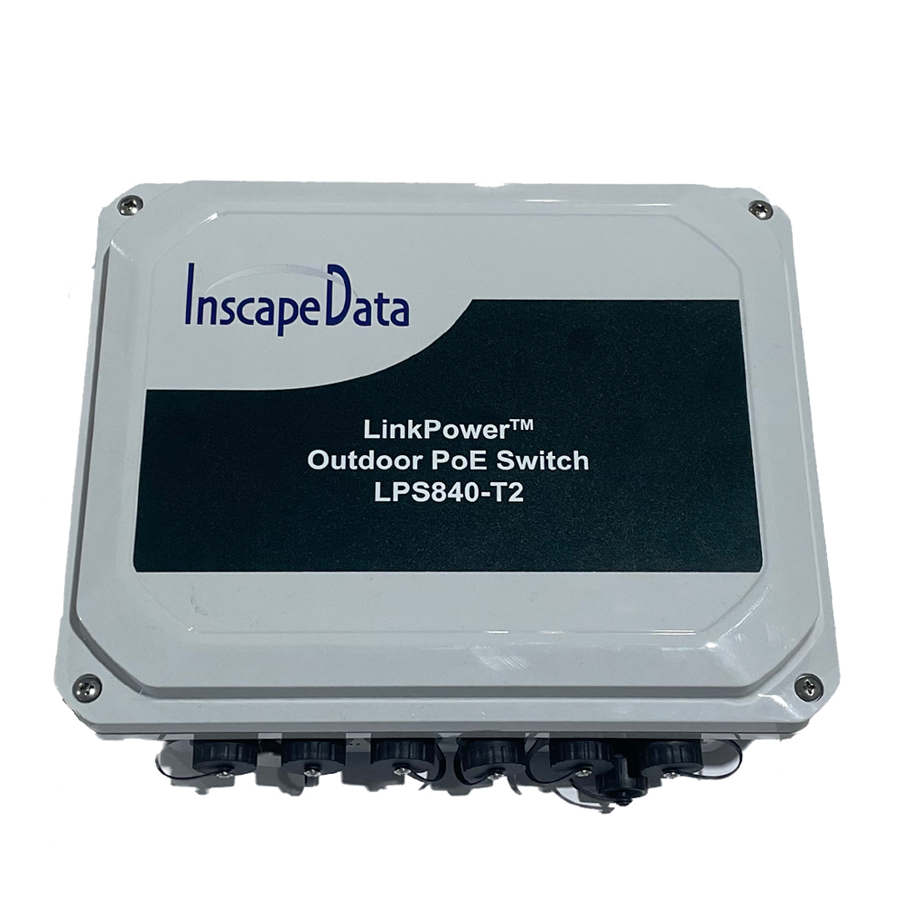 LPS840-T2 Outdoor Gigabit PoE Switch | Inscape Data Corporation