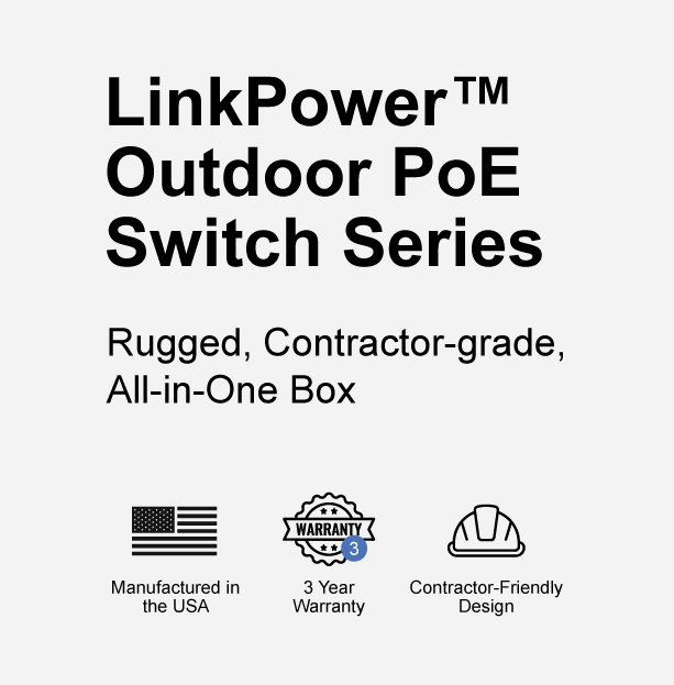 Outdoor Gigabit PoE Switch