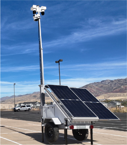 Mobile Surveillance Trailer