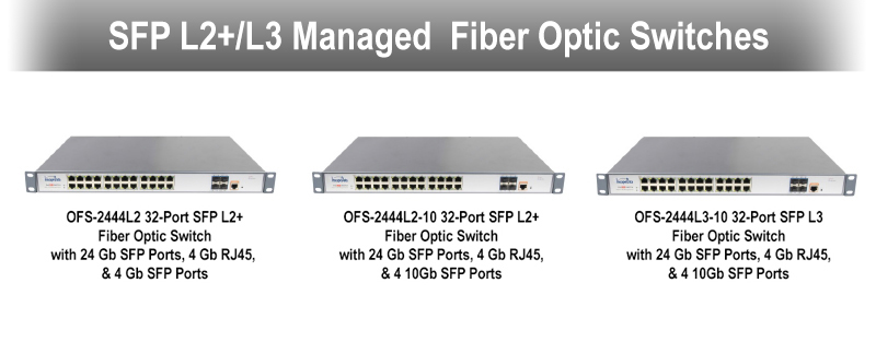 Commercial PoE Switches & SFP Transceivers